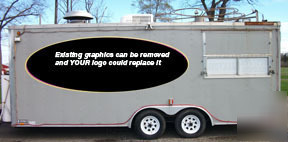 Concession stand 8 x 20 trailer 2002 solid and clean