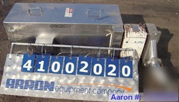 Used- apv crepaco rotary positive displacement pump, mo