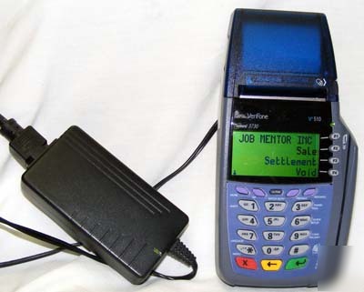 Verifone omni 3730 VX510 credit card terminal system 