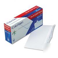 Westvaco grip-seal business envelopes,#10, white wov...