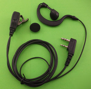 2 pin earpiece for kenwood two way radios kpg th tk hyt