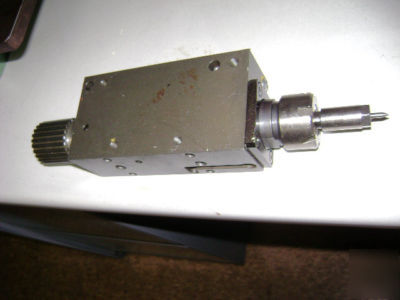 (3) tornos deco 2000 spindles to fit deco 20 or deco 26