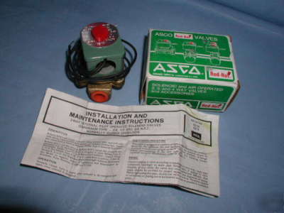 Asco general service solenoid valve catalog #8210D1