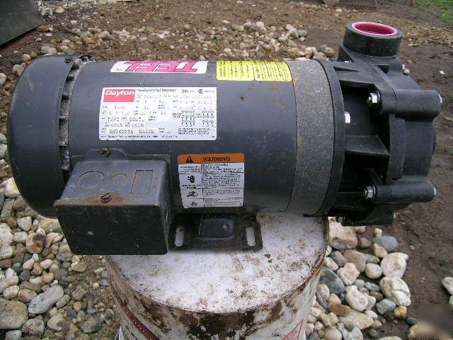 Teel 4RH76 centrifugal pump 3PH 3HP dayton $1090.00