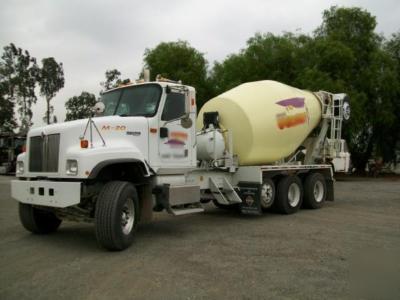 2007 international paystar 5500 kimble K2100 mixer