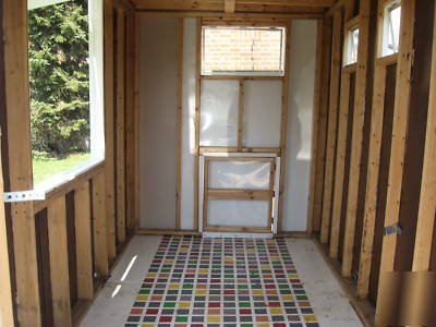 6X12 ft concession/ enclosed trailer no 