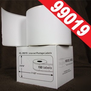 900 dymo-compatible 99019 ebay/paypal shipping labels