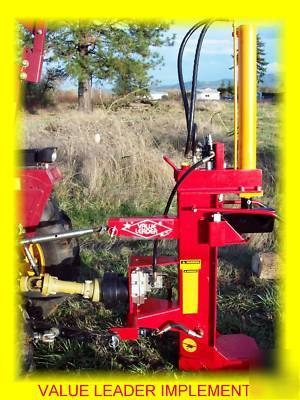 New 18 ton pto vertical log splitter lsp-18T cat.1 3PT