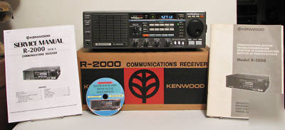 Kenwood r-2000 shortwave am ssb receiver w/ vhf module