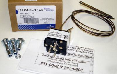 3098-134 white rodgers pilot mercury flame sensor