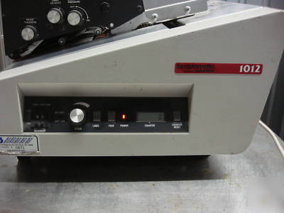 Datatech scriptomatic 1012 labeler tabber 