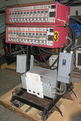 Fast heat 24-zone plastics hot runner temp controller
