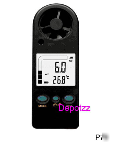 New pocket size anemometer - maelstorm wind speed meter