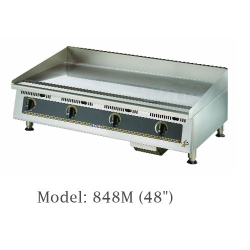 Star 824M griddle, countertop, gas, 24