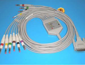 New ï¼ schiller 10 lead ecg cable and leadwire