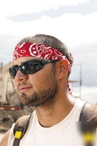 New wise chill-it cooling bandana red western 