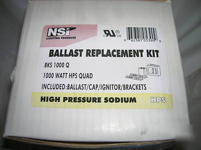 BKS1000 q 1000 watt hpf quad volt hps ballast kit