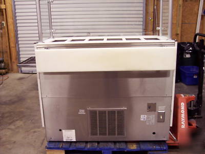 Barker refrigerated display case, sushi, sandwich salad