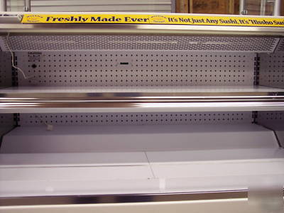 Barker refrigerated display case, sushi, sandwich salad