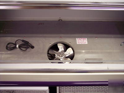 Barker refrigerated display case, sushi, sandwich salad