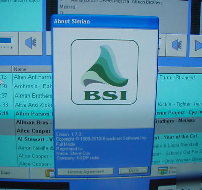 Bsi simian broadcast automation system v 1.7