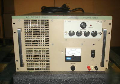 Elgar 1001A 1000VA ac power source w/ 400SD oscillator