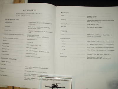 Goldstar os-9020A 20MH 2C never used w/warranty 