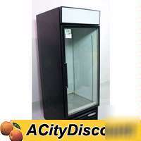 MT27 bev air merchandising display cooler w/ glass door