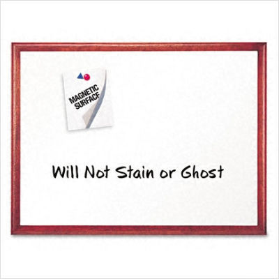 Magnetic dry-erase porcelain board white 48