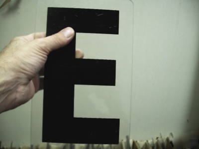 Marquee letters 156 pieces thick, heavy duty used