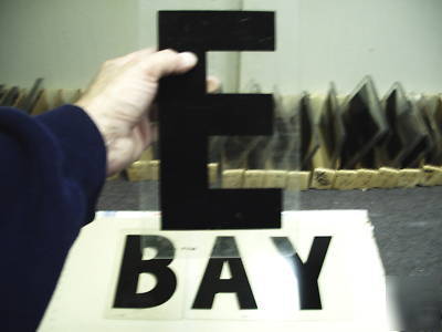 Marquee letters 156 pieces thick, heavy duty used