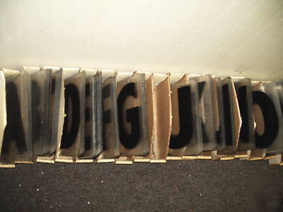 Marquee letters 156 pieces thick, heavy duty used