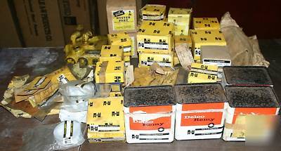 New huge lot of hyster parts manifold bearings caps ++