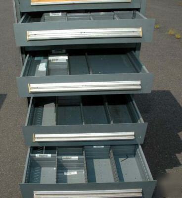 Vidmar 10 drawer tooling cabinet: 