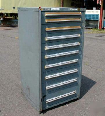 Vidmar 10 drawer tooling cabinet: 