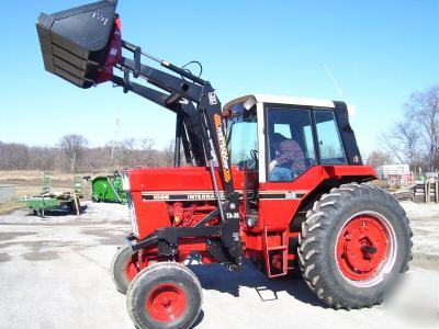 Westendorf ta-26 front end loader, farmall, ih tractors