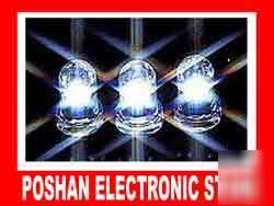 500 nos 5MM led ultra bright bulb in five color package
