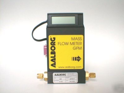 Aalborg mass flow meter GFM17 oxygen O2 10 ml/min