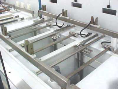 Automatic nickel / copper / gold plating line