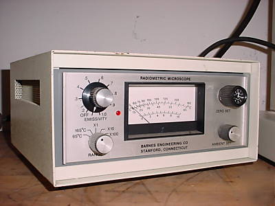 Barnes engineering infrared radiometric microscope 