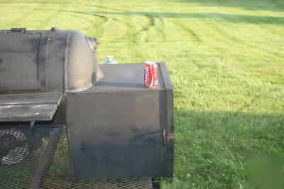 Smoker on a trailer