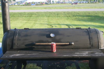 Smoker on a trailer
