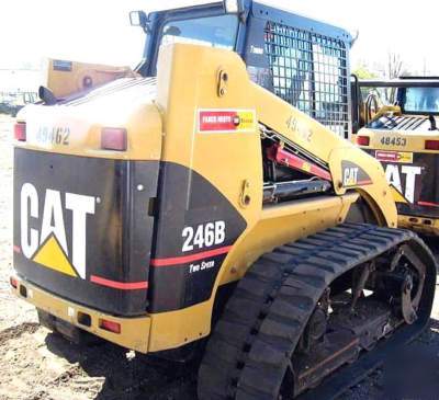 Loegering vts 17.5 wide track cat 246B bobcat case gehl