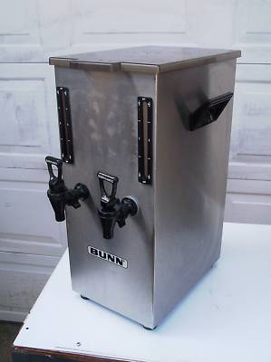 (2) bunn TD4T commercial ice tea dispensers iced