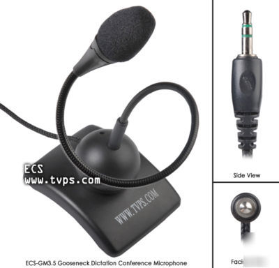 Micro dictaphone 3750 handsfree dictation desktop mic