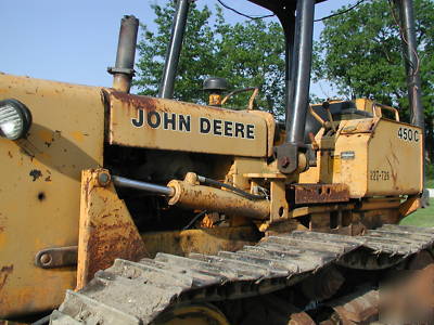 John deere 450C 6-way dozer recent bottom no 