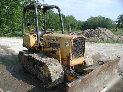 John deere 450C 6-way dozer recent bottom no 