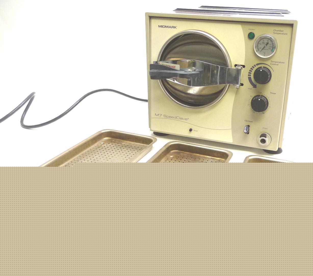 Midmark ritter M7-014 speedclave sterilizer autoclave