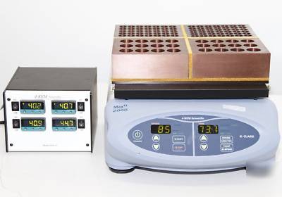 J kem max q 2000 incubated shaker & temp controller