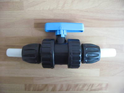 25 mm mdpe water pipe tap / valve compression fitting